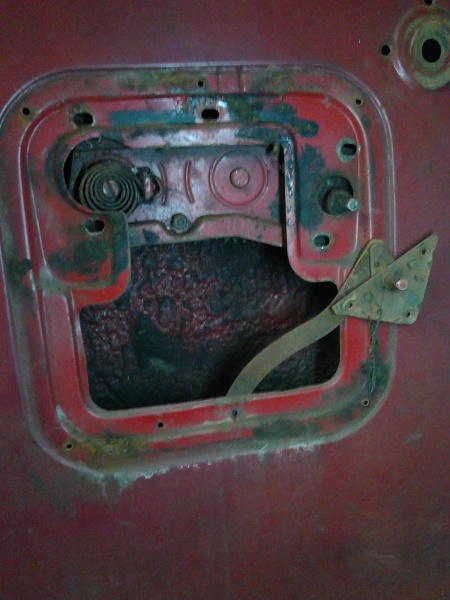 Remove the door latch without removing the window and/or regulator