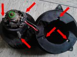 Heater blower only works on highest switch position