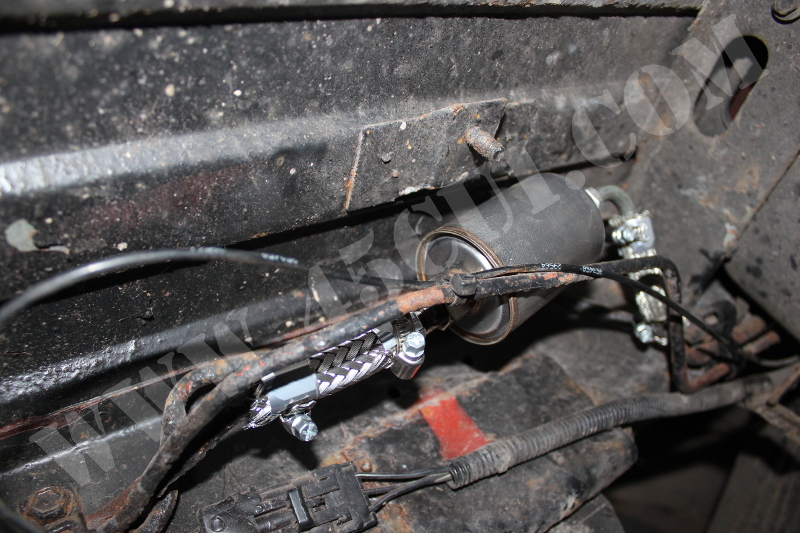 Replace rusted-in fuel filter on Chevrolet Trucks and Vans